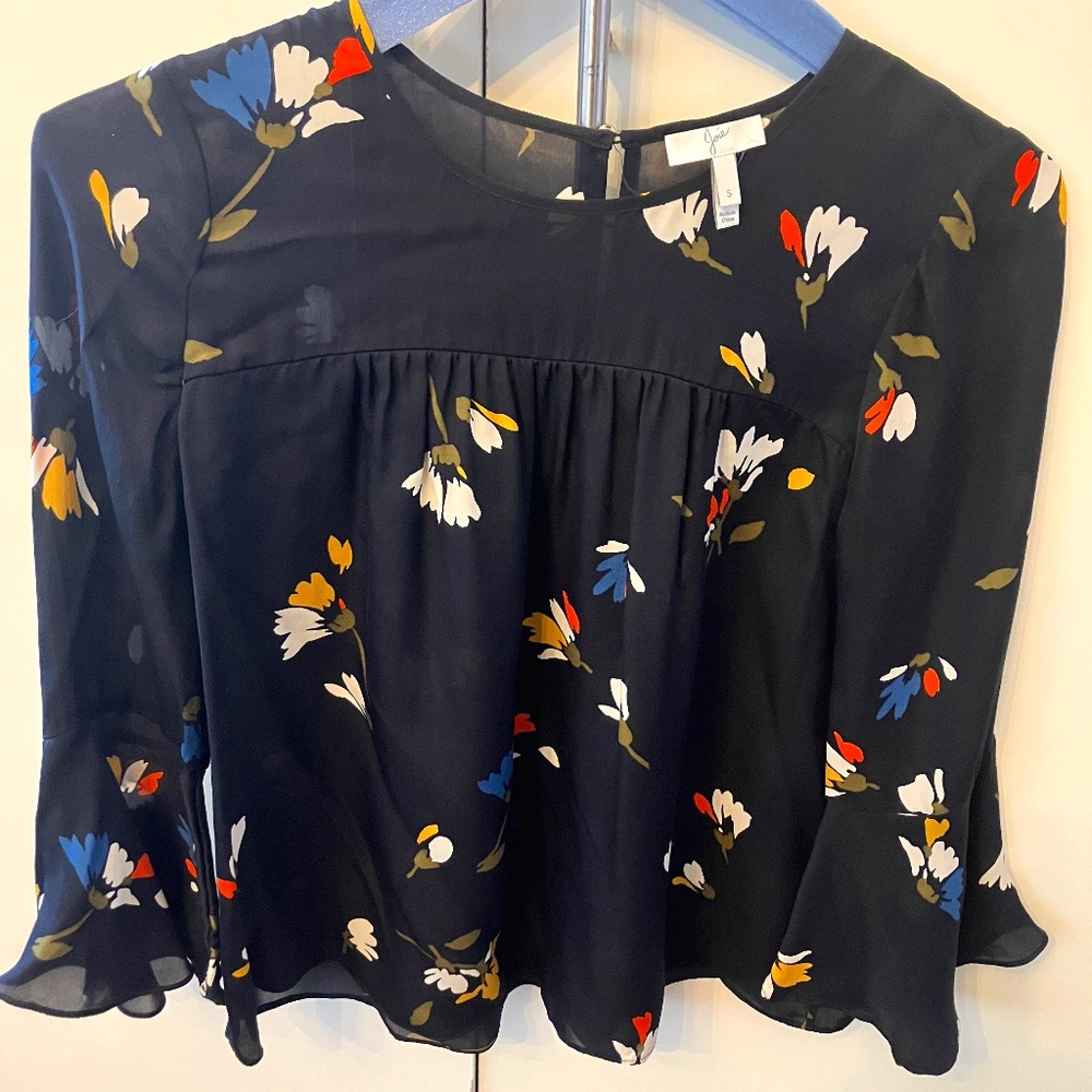 Striking blouse by Joie